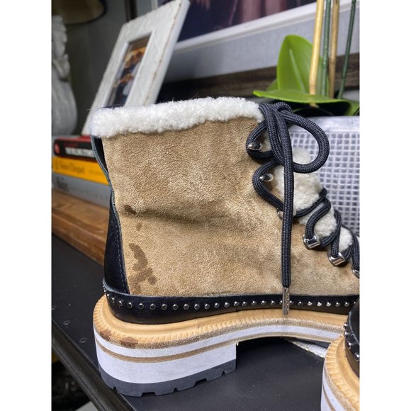Rag & Bone Compass Camel Leather Booties 36 - Picture 16 of 16